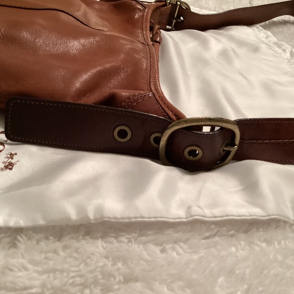 Vintage Coach, Bleecker, Tattersall Duffel Saddle bucket bag, 11422 - Picture 9 of 14